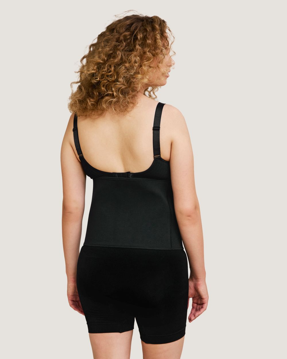 Carriwell Steznik za trbuh od organskog pamuka, na čičak - crni - Slika 4