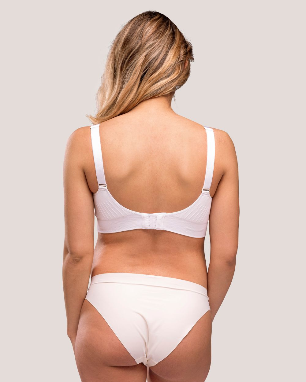 SNIŽENO: Carriwell Grudnjak za trudnice i dojilje podstavljeni - bijeli, M - OŠTEĆENA AMBALAŽA - Slika 4