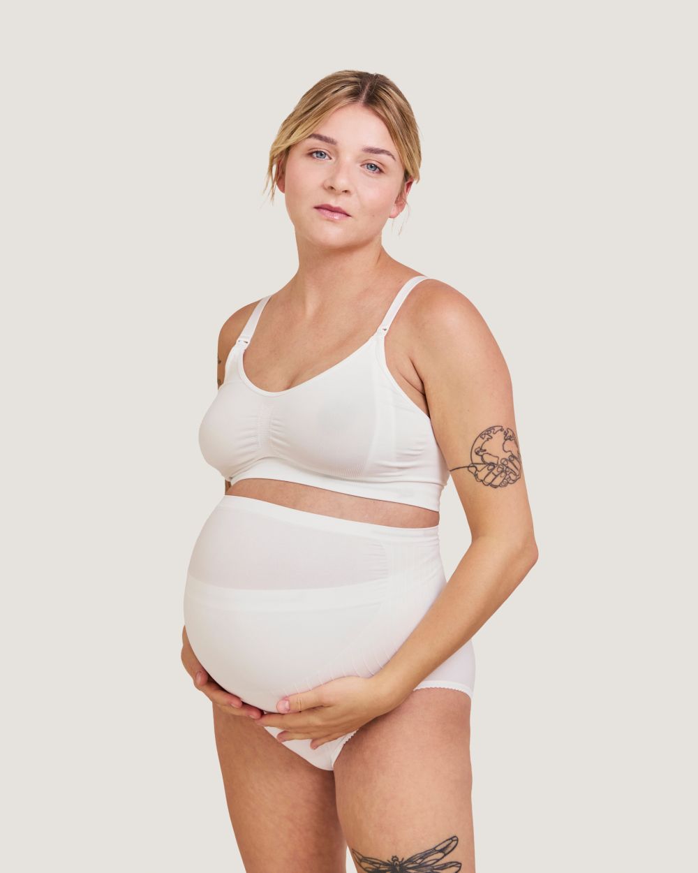 Carriwell Pojas za trudnice bez šavova - bijeli