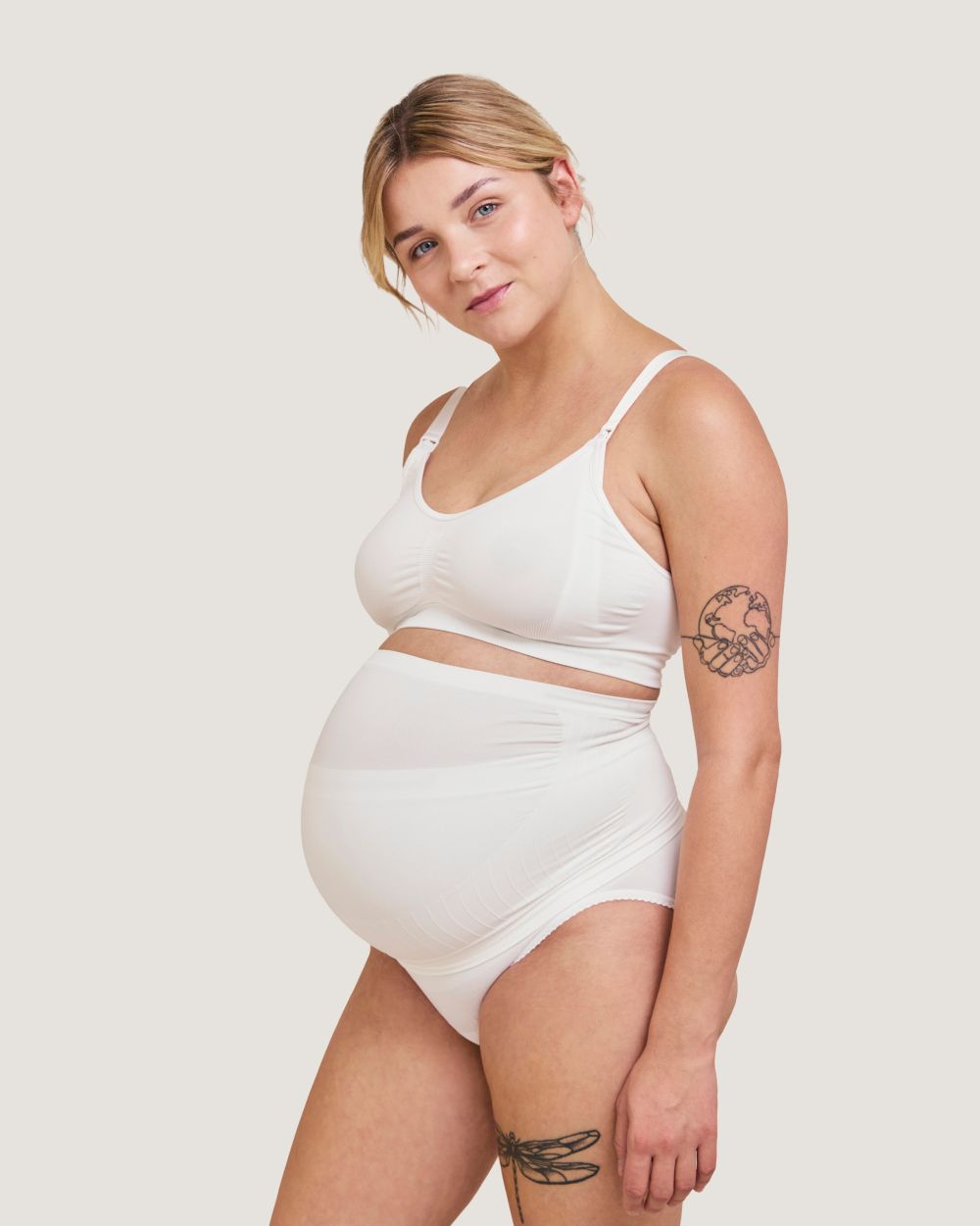 Carriwell Pojas za trudnice bez šavova - bijeli - Slika 3