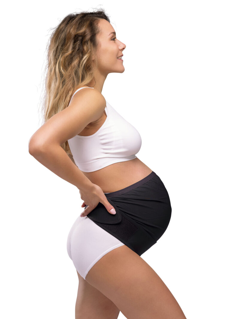 Carriwell Podesivi potporni pojas za trudnice - veliki, crni