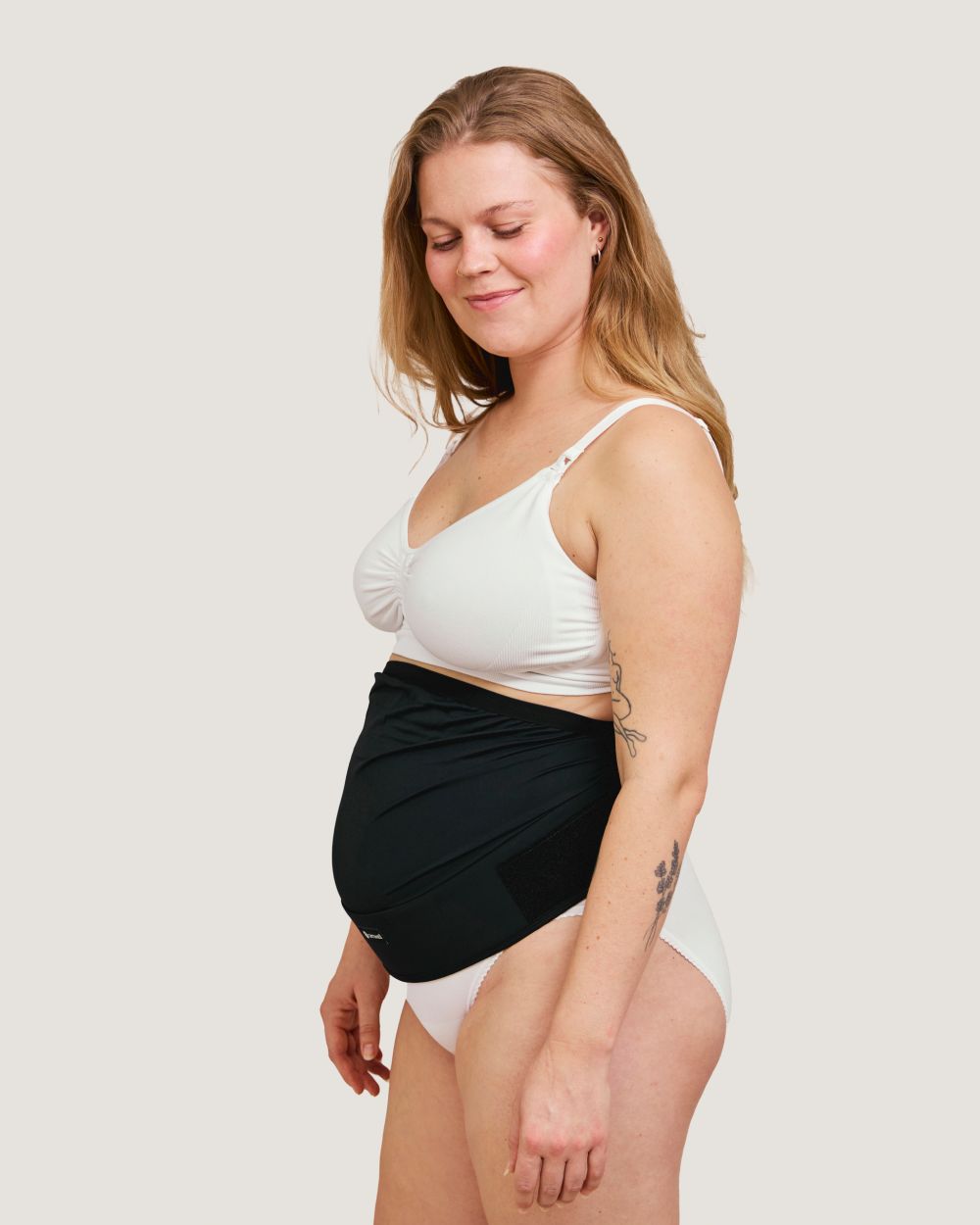 Carriwell Podesivi potporni pojas za trudnice - veliki, crni - Slika 3