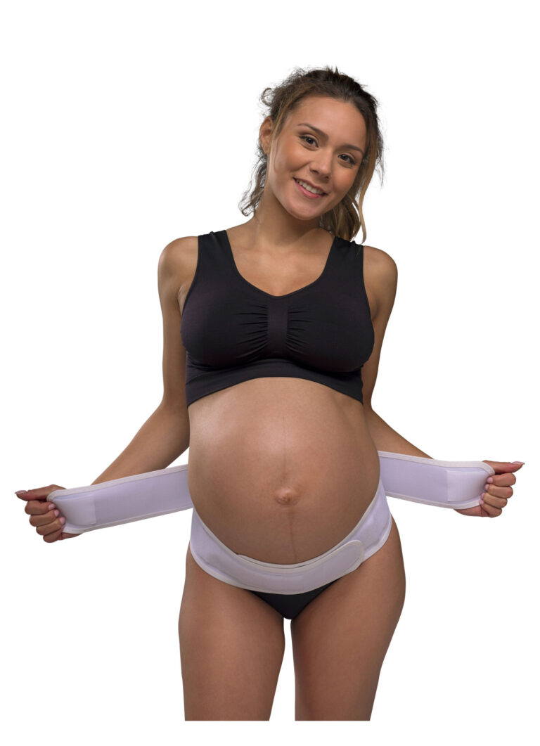 Carriwell Potporni pojas za trudnice - uski, bijeli