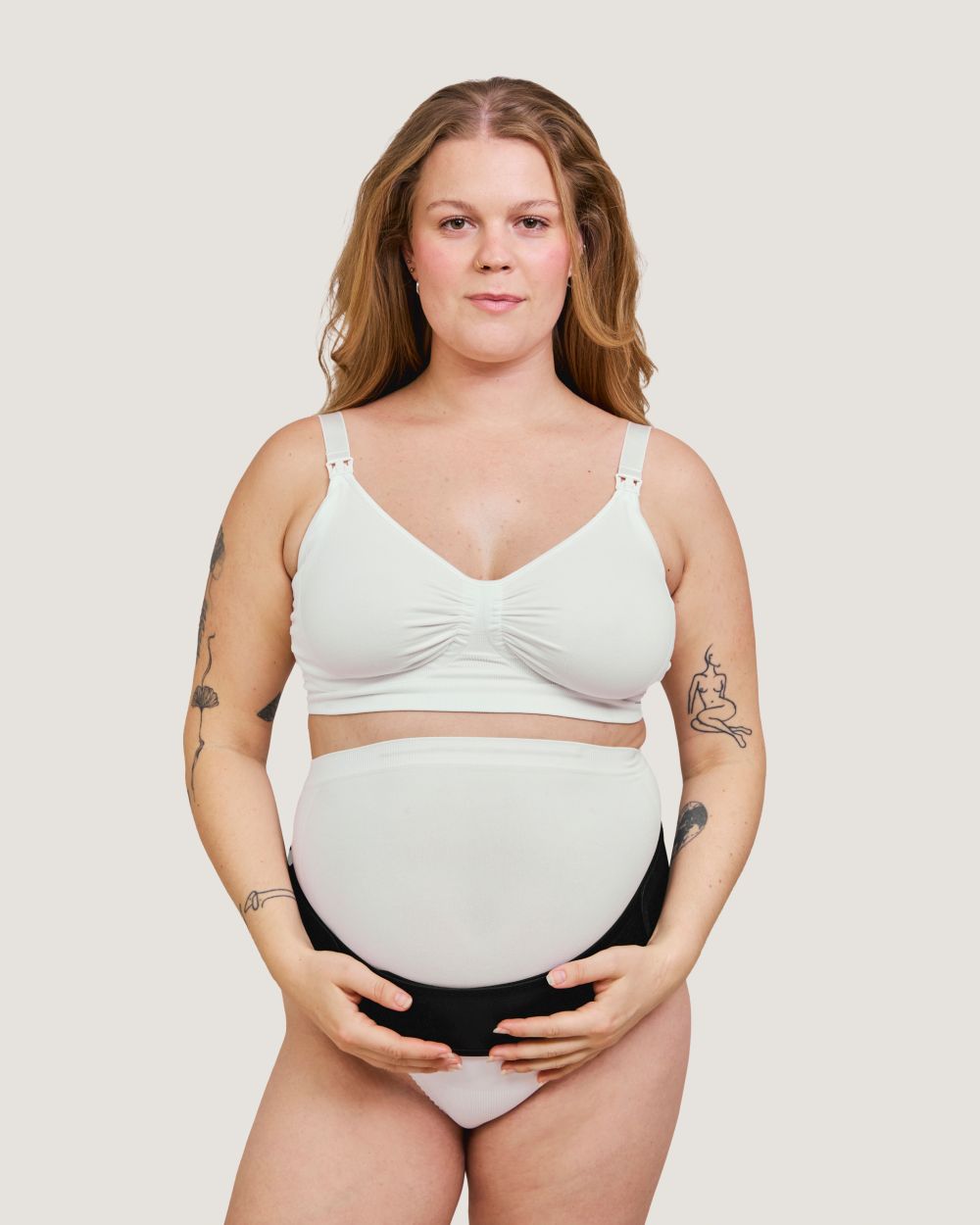 Carriwell Potporni pojas za trudnice - uski, crni - Slika 4