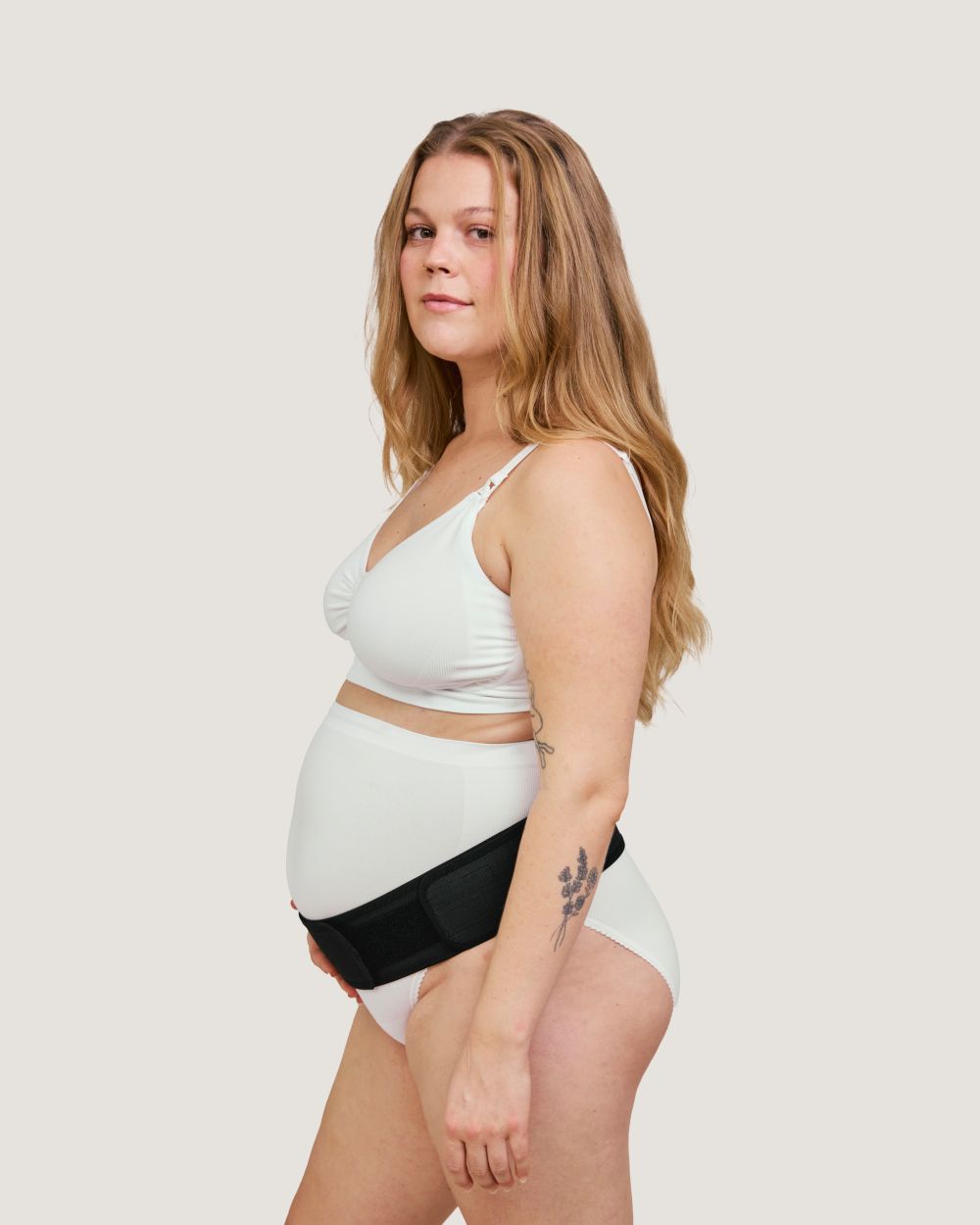 Carriwell Potporni pojas za trudnice - uski, crni