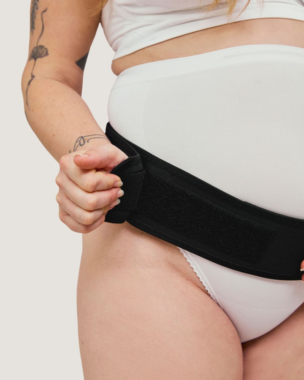 Carriwell Potporni pojas za trudnice - uski, crni - Slika 2