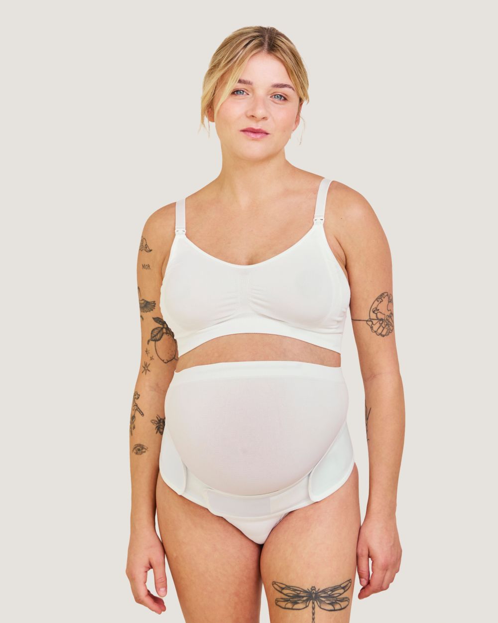 Carriwell Potporni pojas za trudnice - uski, bijeli - Slika 4