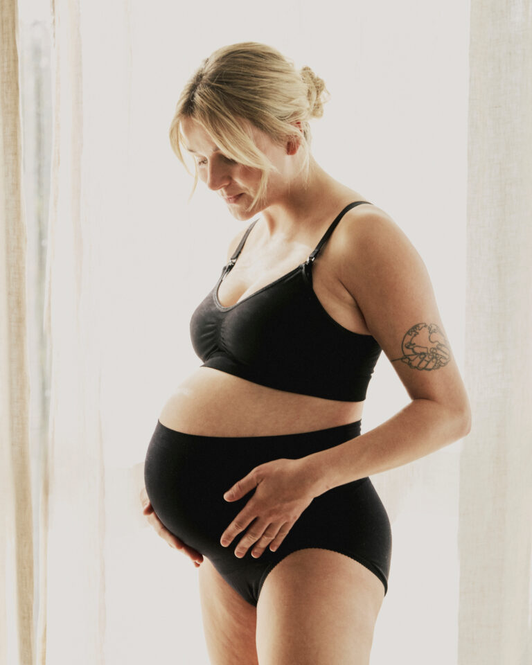 Carriwell Spodnje hlače z oporo za trebuh - črne