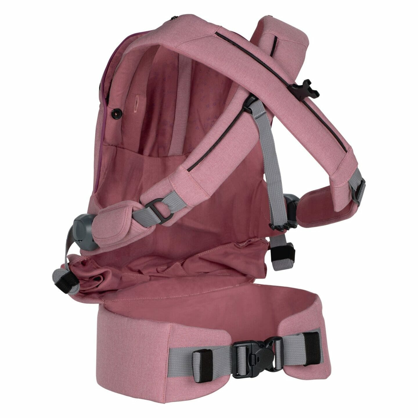 BeSafe nosiljka Haven, Haze Premium Leaf, roza - Slika 2