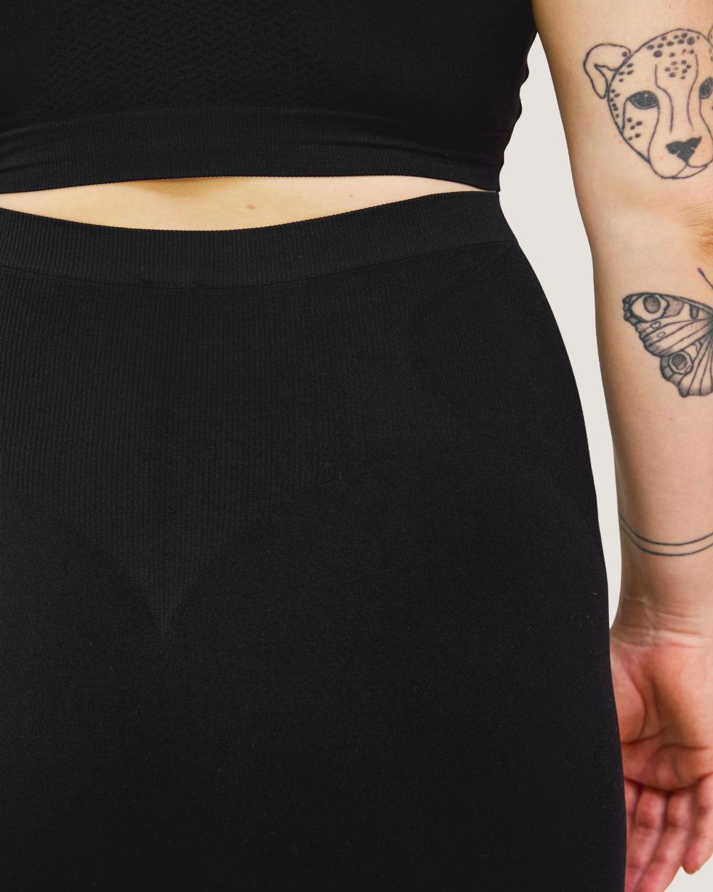 Carriwell potporne kratke hlačice za trudnice, crne – Image 8