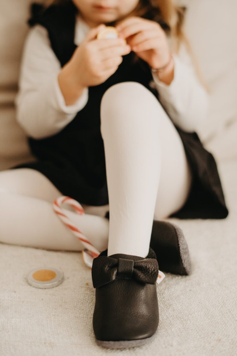Baobaby soft baby shoes, Piruetice black