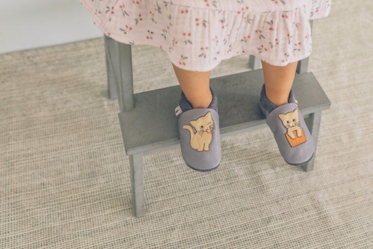 Mehki otroški čevlji Baobaby, Cat's Kiss sivi