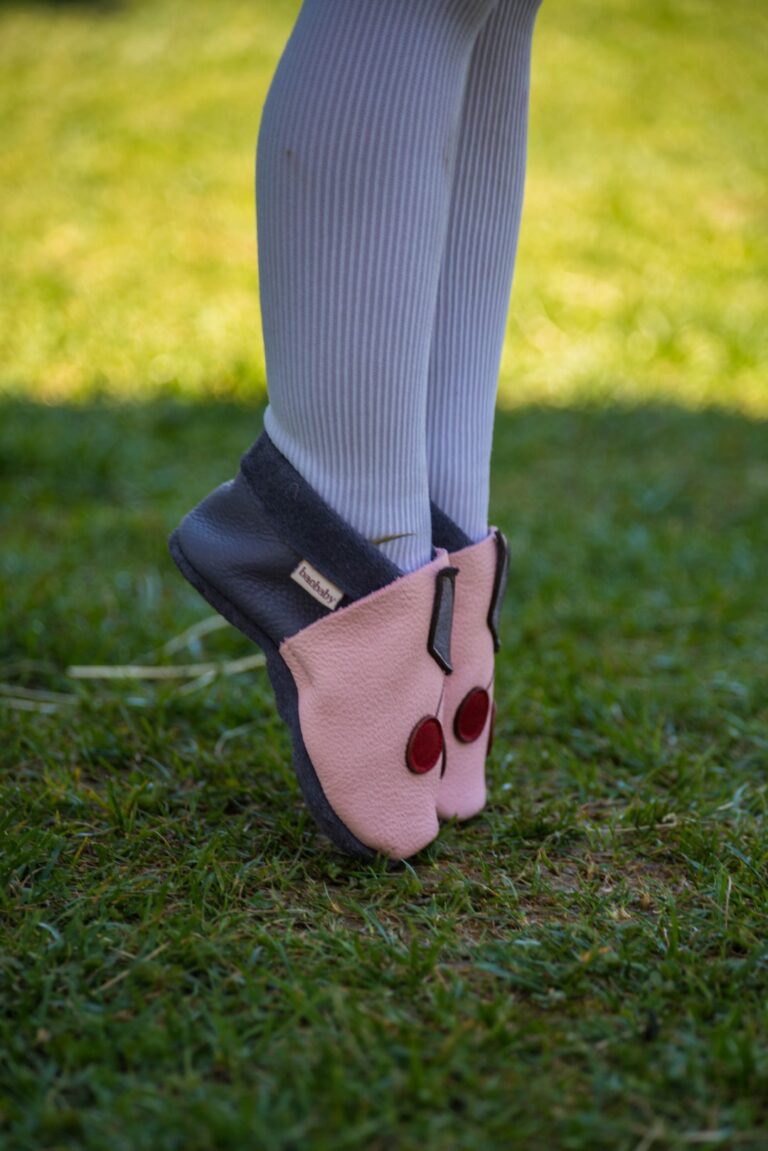 Mehki otroški čevlji Baobaby, Cherry Pop