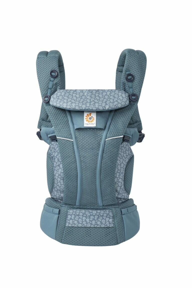 Ergobaby nosilka Omni Breeze, Twilight Blue Daisies