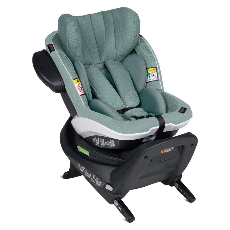 Zelena rotacijska sjedalica za bebu