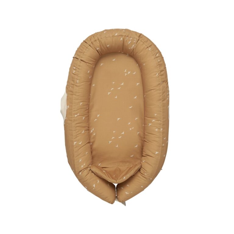 Voksi baby nest Premium, Warm beige, Flying