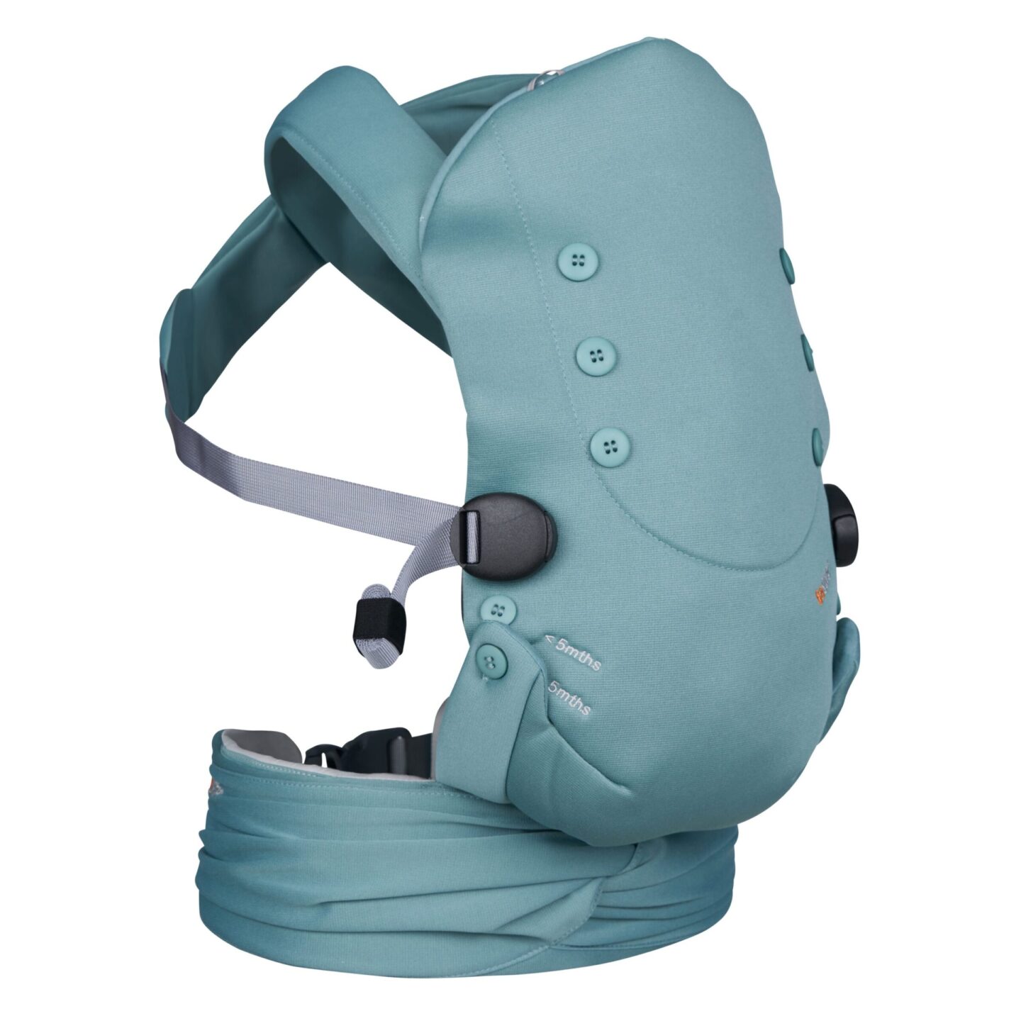 BeSafe nosiljka Newborn Haven, Eucalyptus Forest - Slika 3