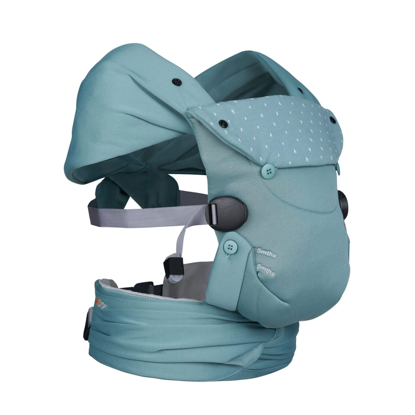 BeSafe nosiljka Newborn Haven, Eucalyptus Forest - Slika 2