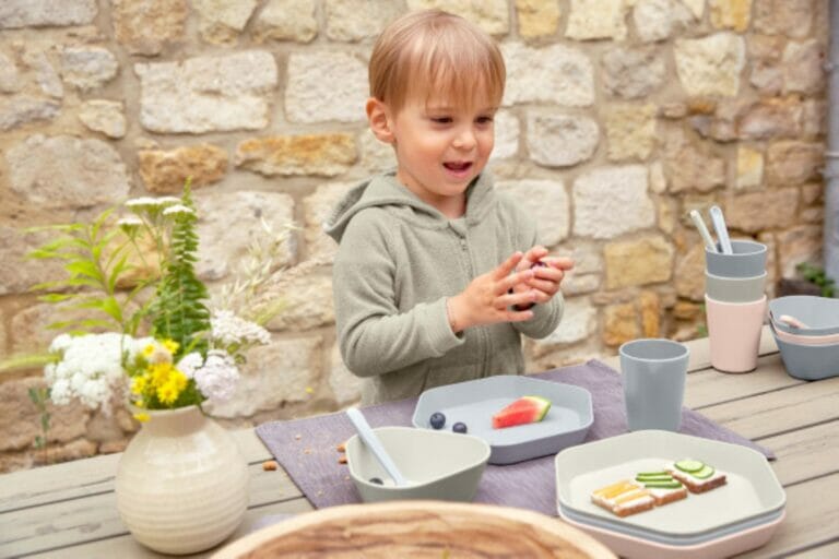 Lässig Šalica Geo siva