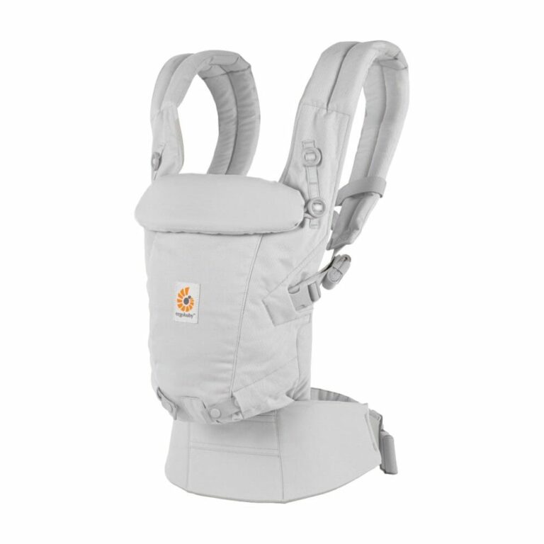 Ergobaby Adapt Soft Touch Cotton nosilka - Biserno siva