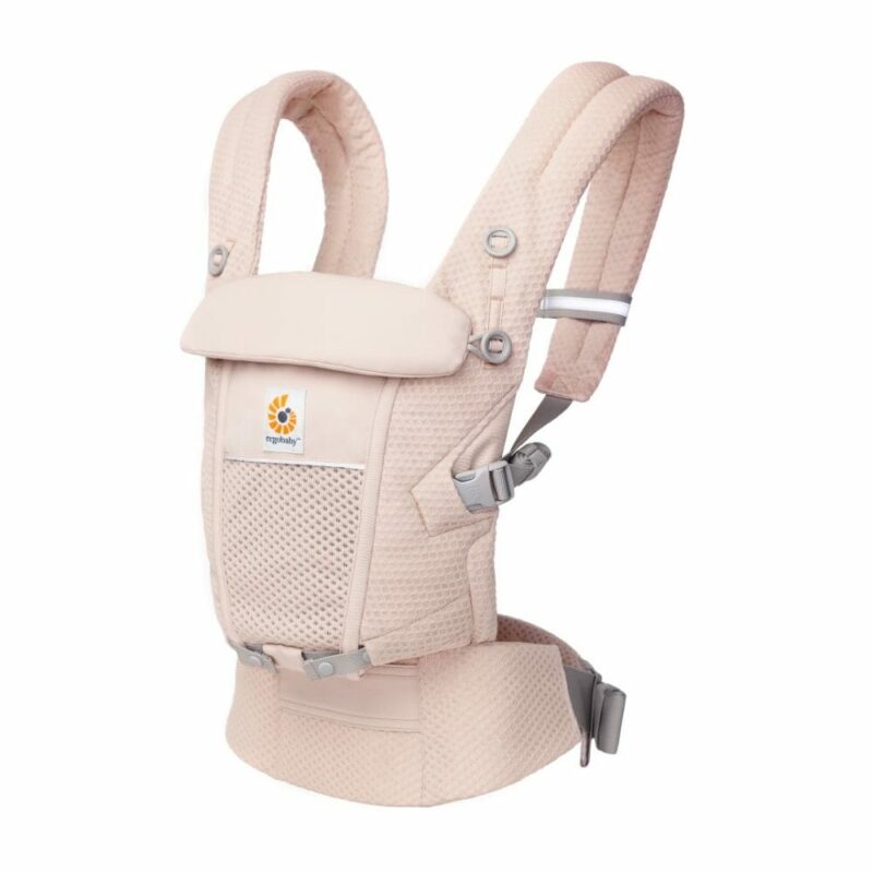 Ergobaby Adapt SoftFlex mrežasta nosilka, Quartz roza - Image 3