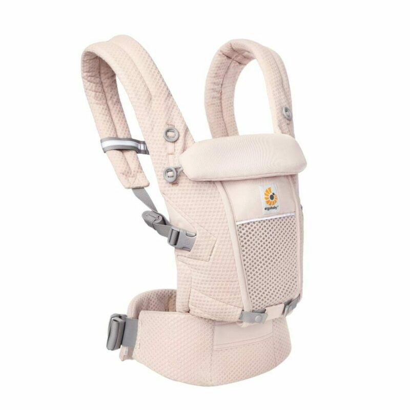 Ergobaby Adapt SoftFlex mrežasta nosilka, Quartz roza - Image 2