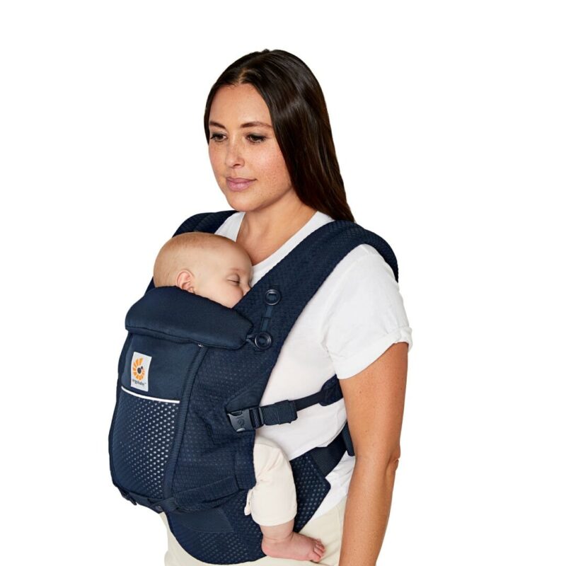 Ergobaby Adapt SoftFlex Mesh nosiljka,  Ponoćno plava - Image 5