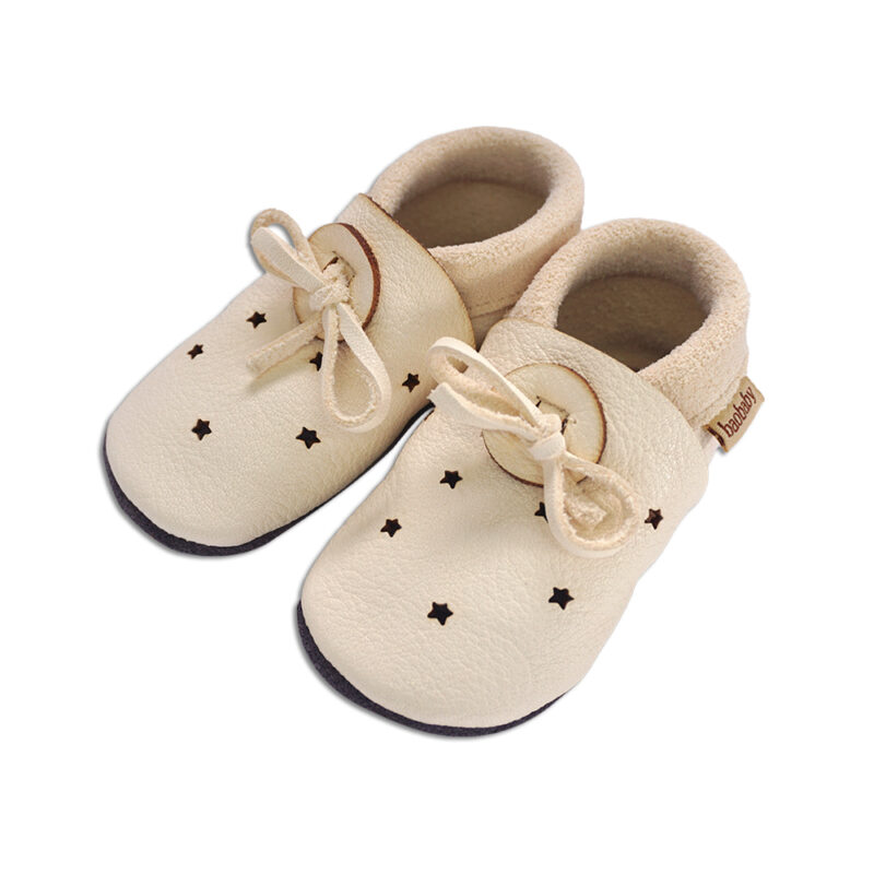 Baobaby mekane dječje cipelice, Stars white - Slika 3