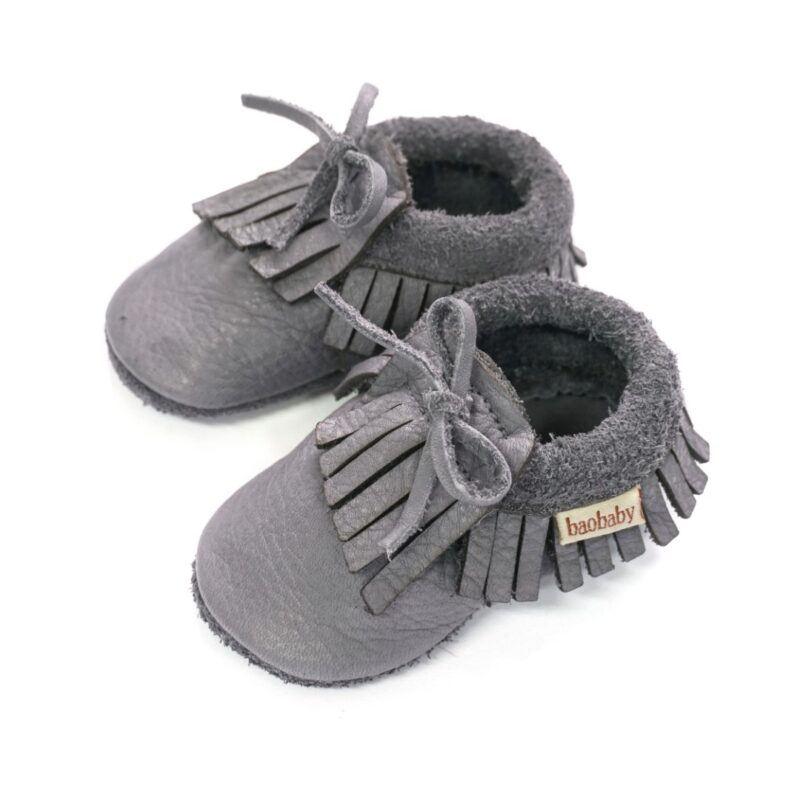 Baobaby mekane dječje cipelice, Mokasine grey - Slika 2