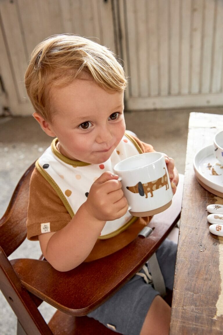 Lässig Set Podbradnjaka 5 kom Little Mateys narančasti