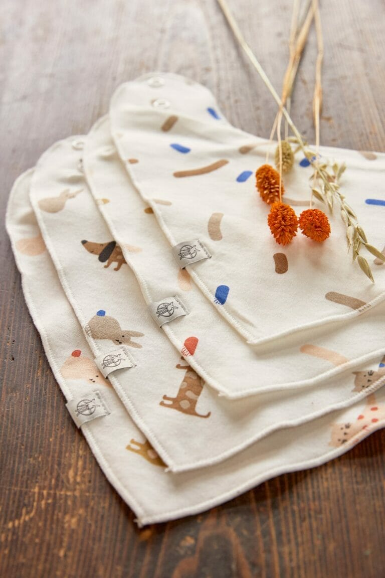 Lässig Bandana/marama 2 kom Little Mateys narančasta