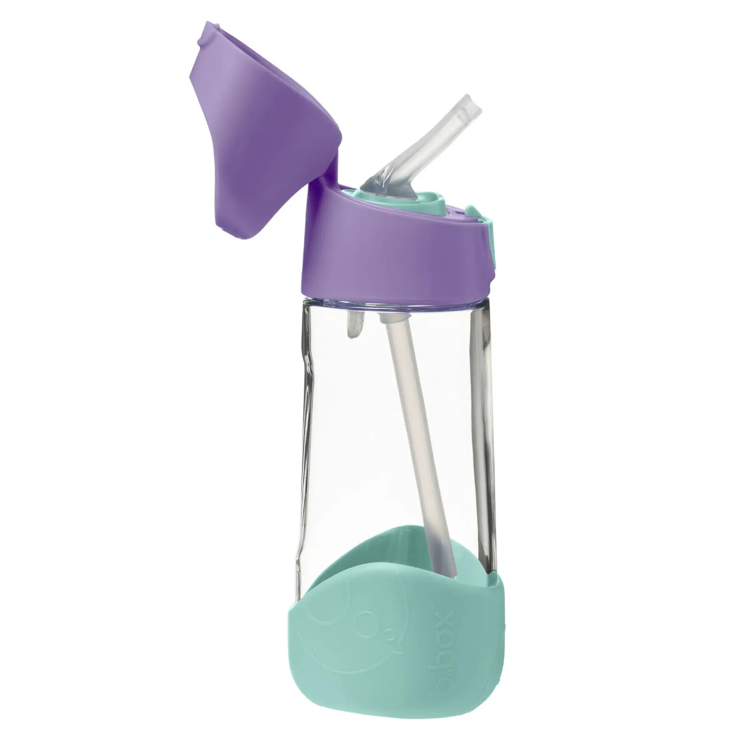 b.box Tritan™ bočica sa slamkom, 450 ml - lilac pop