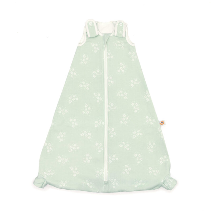 Ergobaby  2-u-1 vreća za spavanje On The Move Mid-Weight (TOG 1.0), Starry Mint (6-18/M)