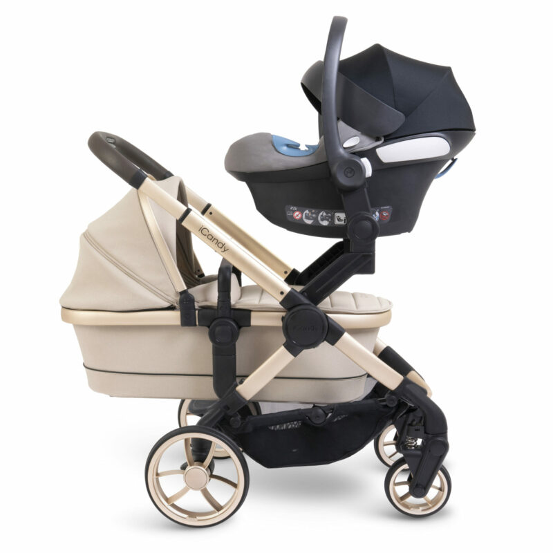 iCandy Peach 7 stroller for twins 2in1 Biscotti NajNaj.eu