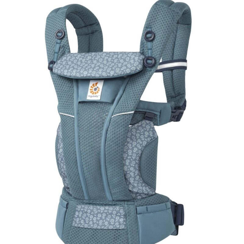 Ergobaby nosilka Omni Breeze, Twilight Blue Daisies