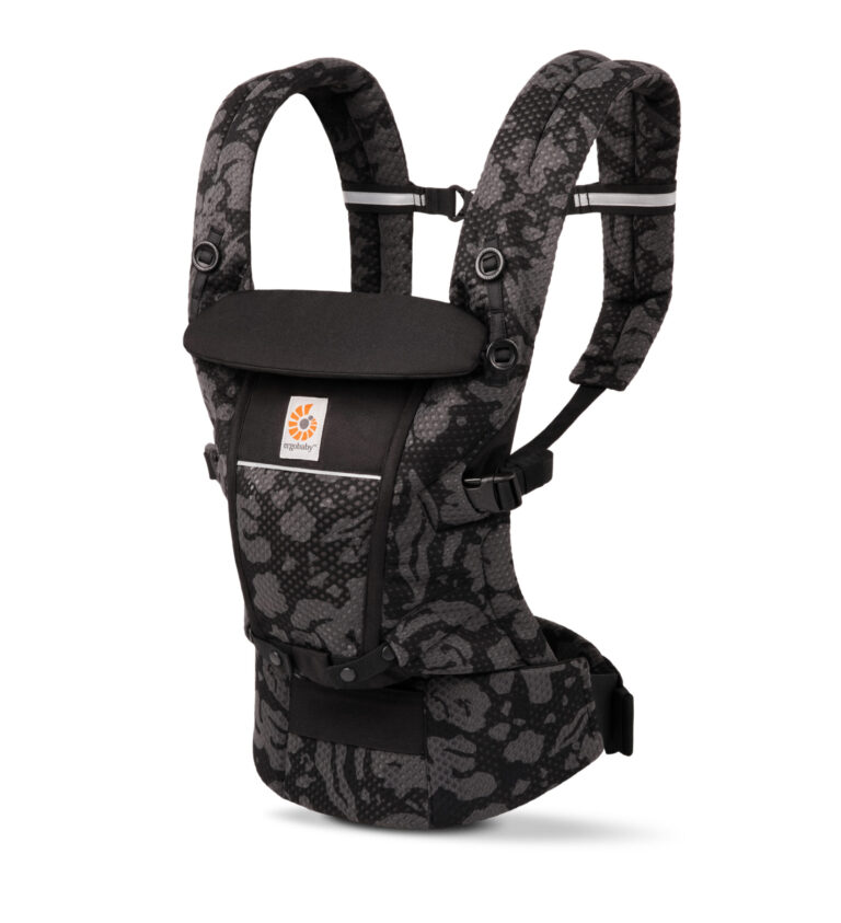 Ergobaby Adapt SoftFlex Mesh nosiljka, Onyx Blooms