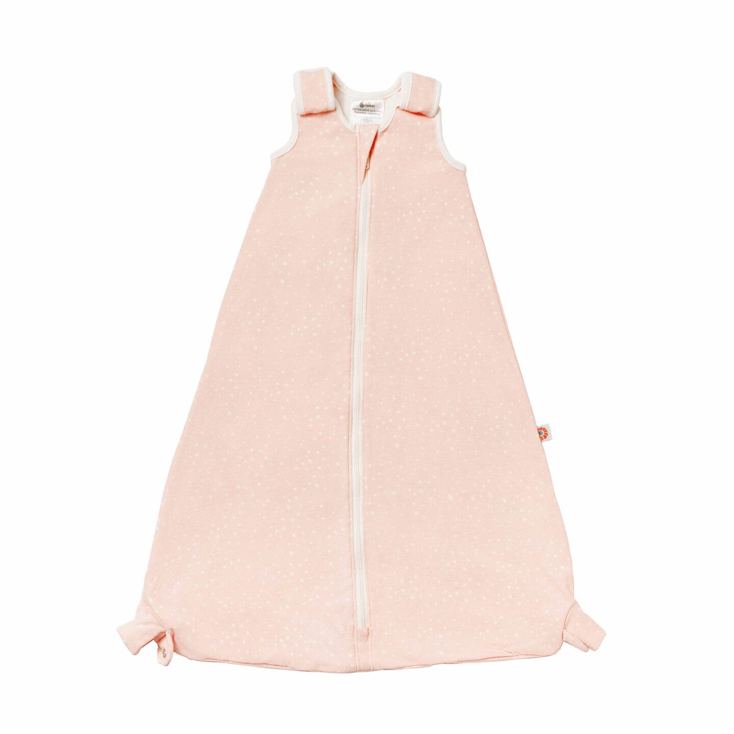 Ergobaby 2-u-1 vreća za spavanje On The Move, Mid-Weight (TOG 1.0), Pink Sand (18-36/L)