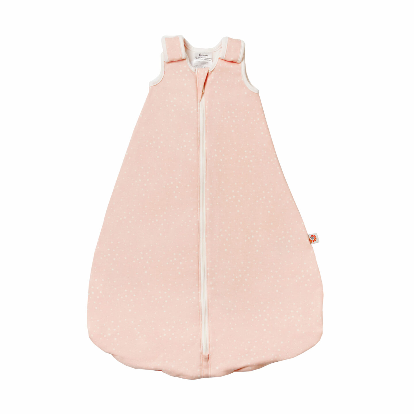 Ergobaby 2-u-1 vreća za spavanje On The Move Mid-Weight (TOG 1.0), Pink Sand (6-18/M)