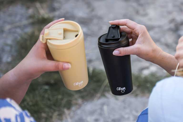 Citron putna šalica 420 ml, žuta