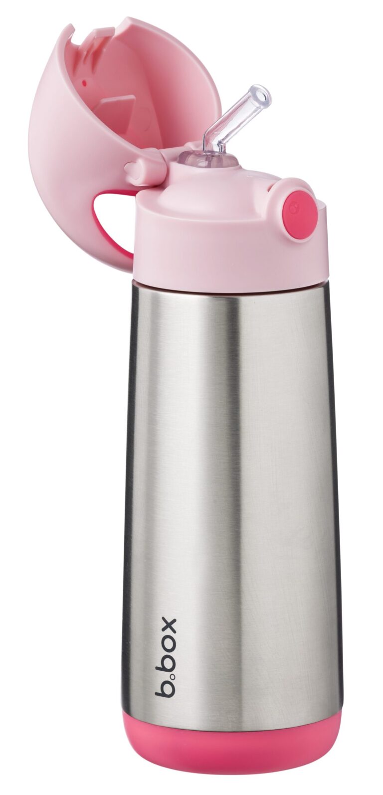 b.box Termo bočica sa slamkom, 500ml - flamingo fizz