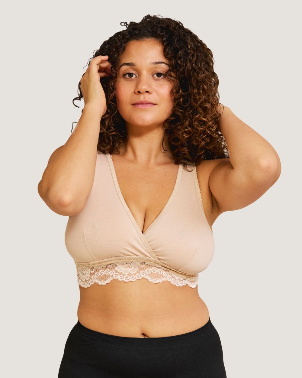 Carriwell crossover nedrček za dojenje in spanje - bež