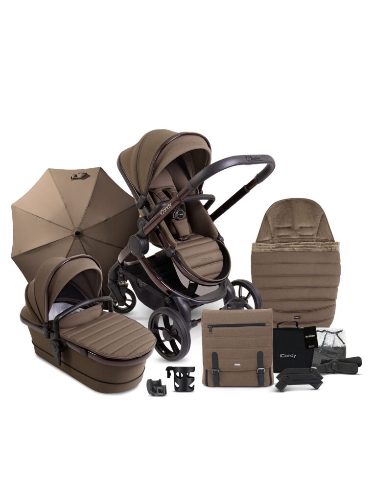 3u1 kolica iCandy Peach 7 Complete Bundle, Coco + BeSafe autosjedalica