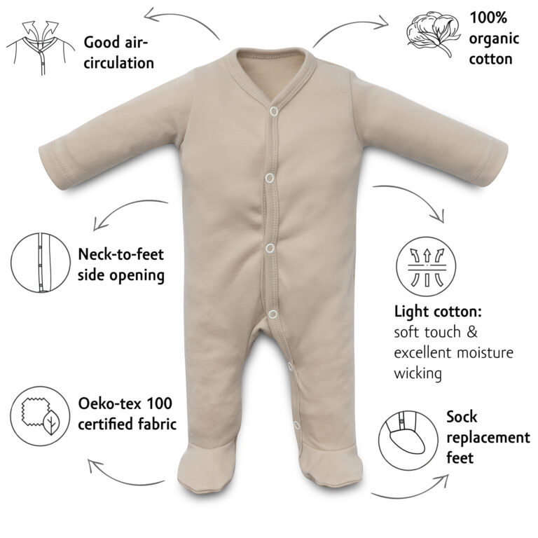 Kenguru Gold Odijelce dugih rukava s drukerima na sredini