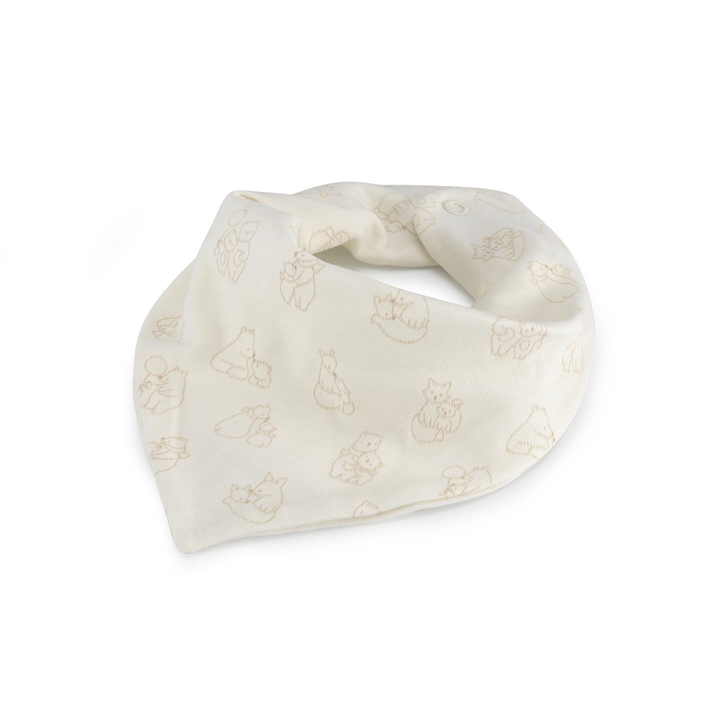 Kenguru Gold Bandana podbradnjak "full-print", za novorođenče