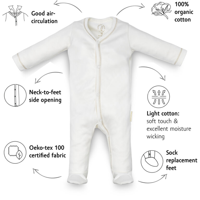 Kenguru Gold Odijelce dugih rukava s drukerima na sredini