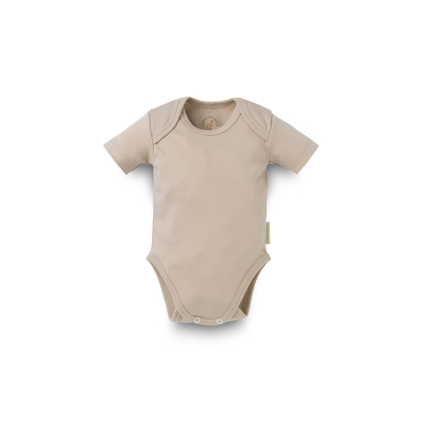 Kenguru Gold Body kratkih rukava za bebe s udobnim izrezom ''hazelnut''