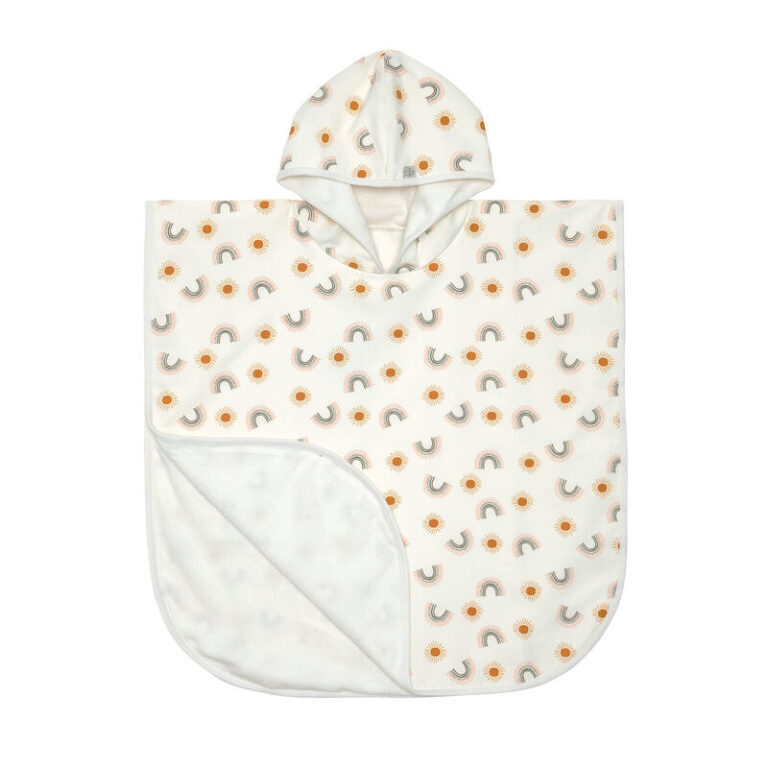 Pončo Lässig za na plažo, mavrična narava