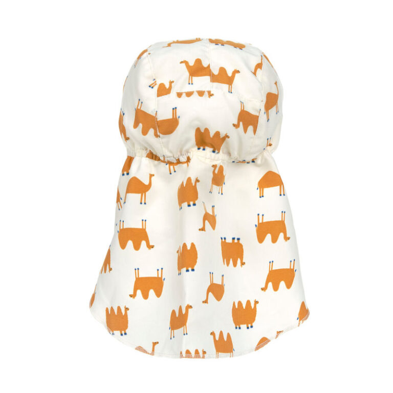 Lässig Kapa sa zaštitom za vrat, Camel nature