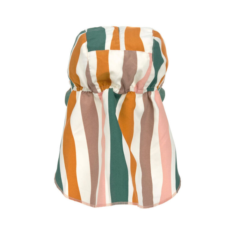 Lässig Kapa sa zaštitom za vrat, Waves pink/nature