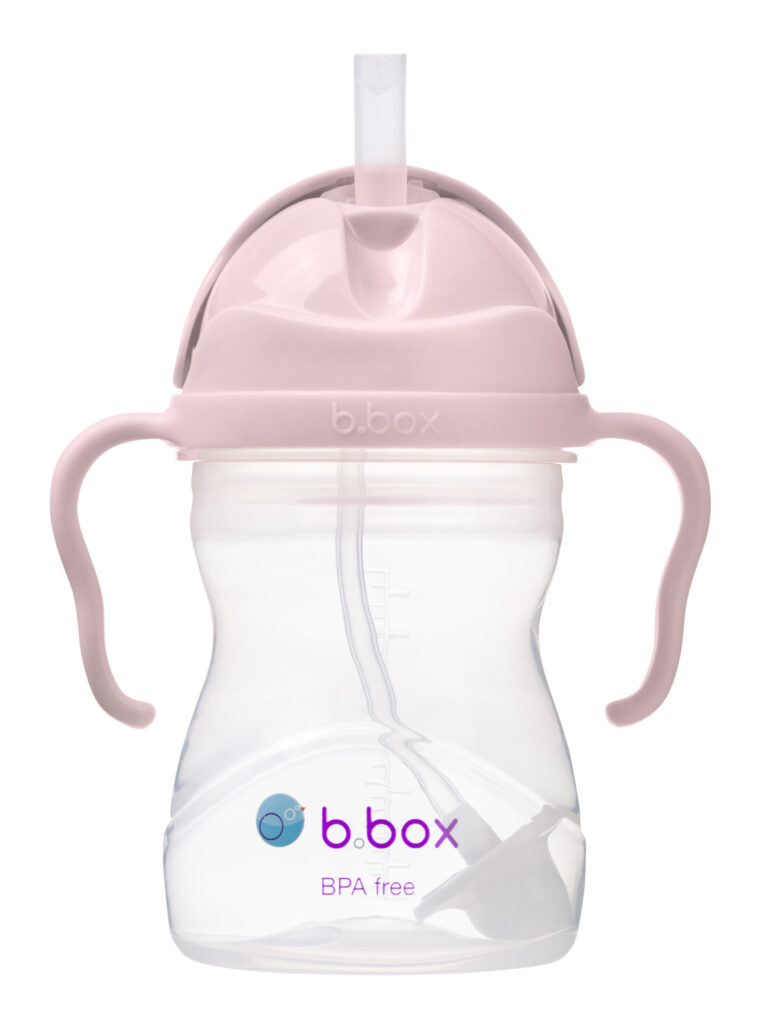 b.box Sippy cup bočica sa slamkom - blush